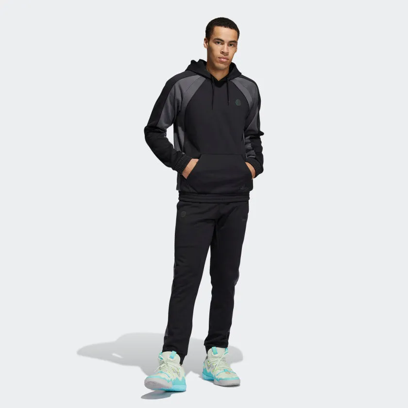 adidas HARDEN FOUNDATION Pullover Hoodie | Black-Grey | Men's