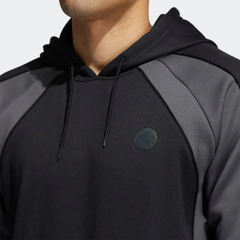 adidas HARDEN FOUNDATION Pullover Hoodie | Black-Grey | Men's