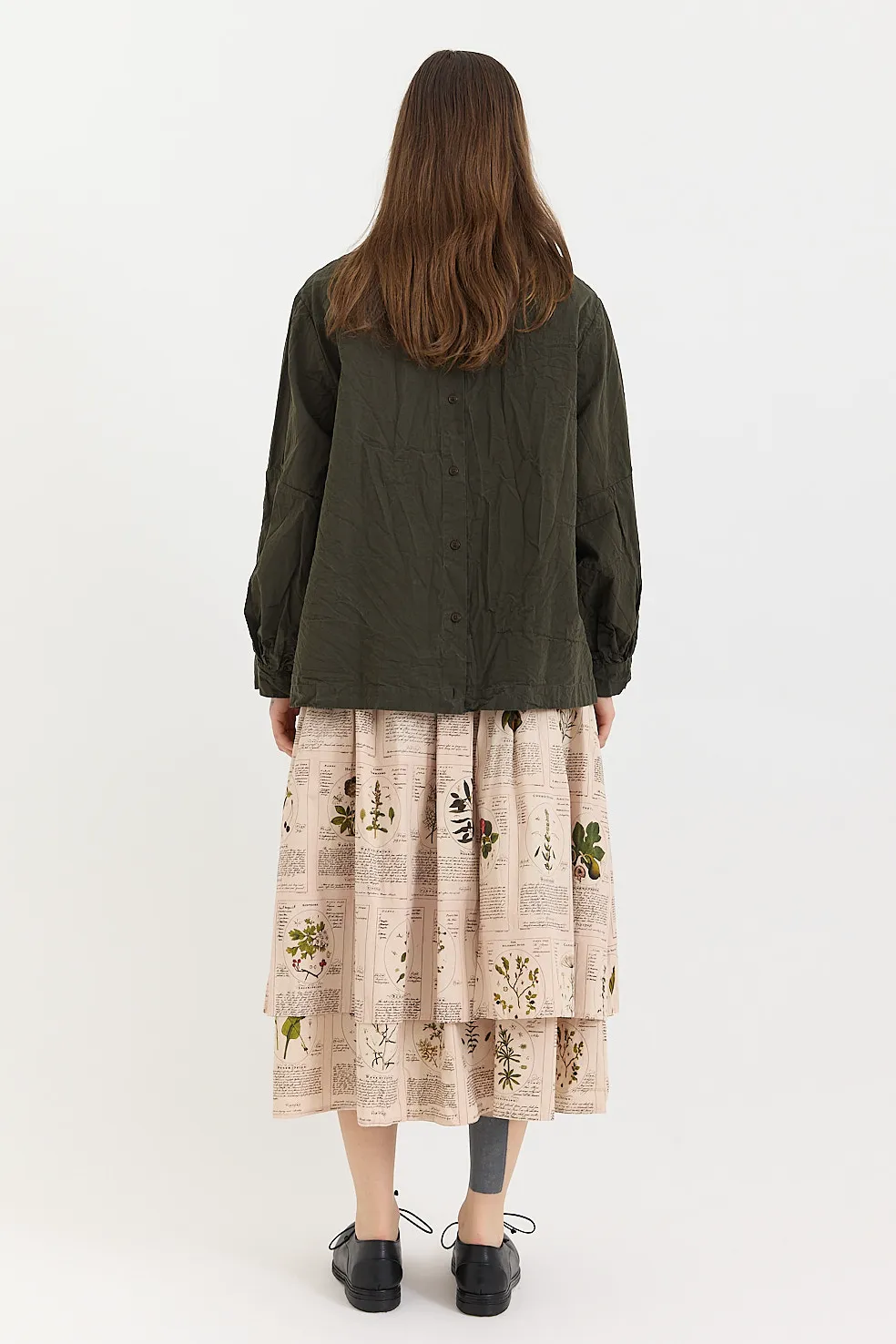 Aleksandr Manamis - Skirt Winter Herbarium Print