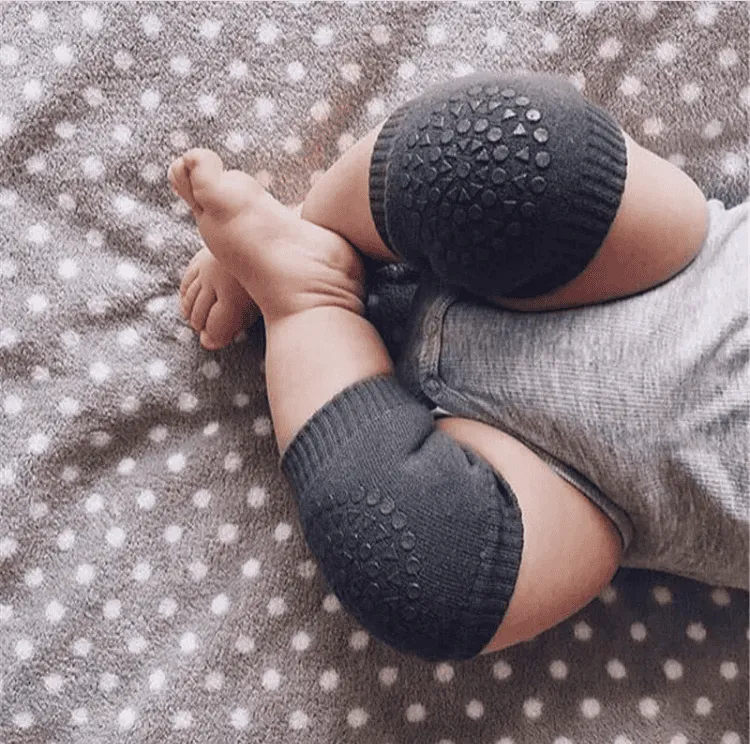 Baby Crawling Anti-Slip Knee Protector, Leg Warmers Kids Knee pads, Adjustable Kneepads for Toddlers