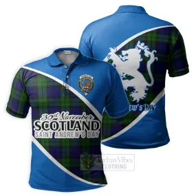 Bannatyne Family Crest Tartan Polo Shirt Celebrate Saint Andrew's Day in Style