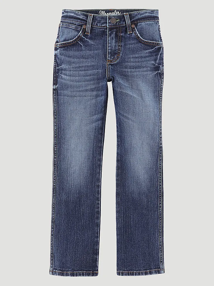 BOY'S WRANGLER RETRO® SLIM STRAIGHT JEAN IN GAFFREY   112338556