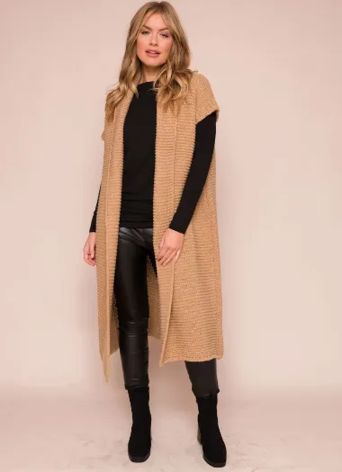 Fernando Chucky Knit Long Gilet