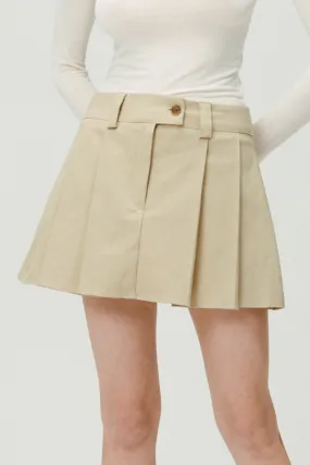 Jennifer Low-rise Pleats Skort