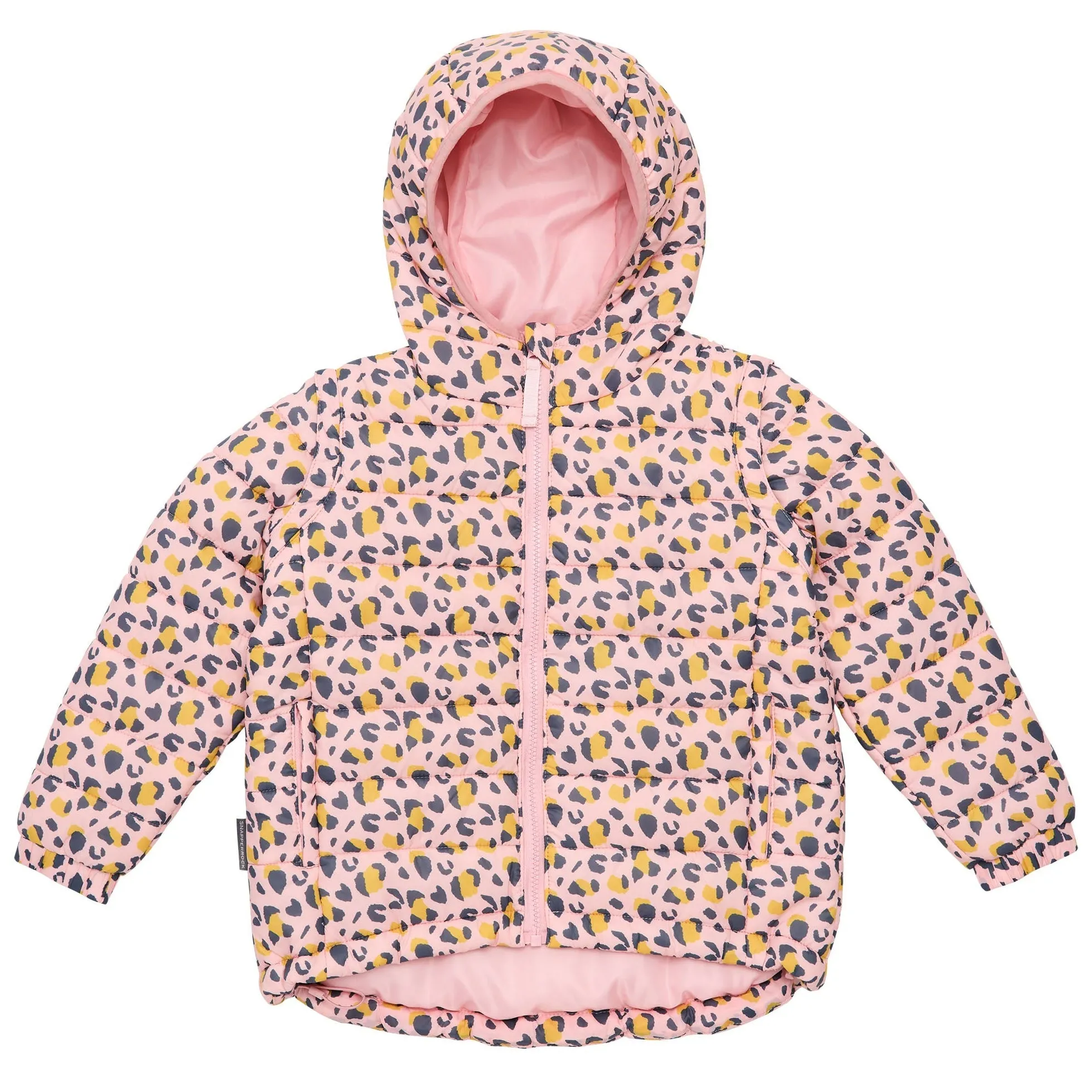 Leopard Love 2 in 1 Puffer Jacket