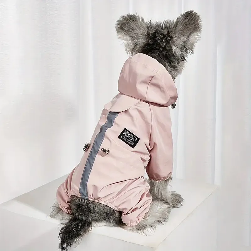 LIGHT WATERPROOF DOG RAINCOAT