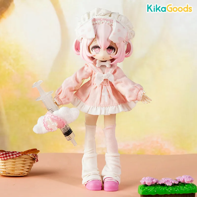 Ten Thousand Escape Plans Series Pink Dog Special Color BJD Action Figure