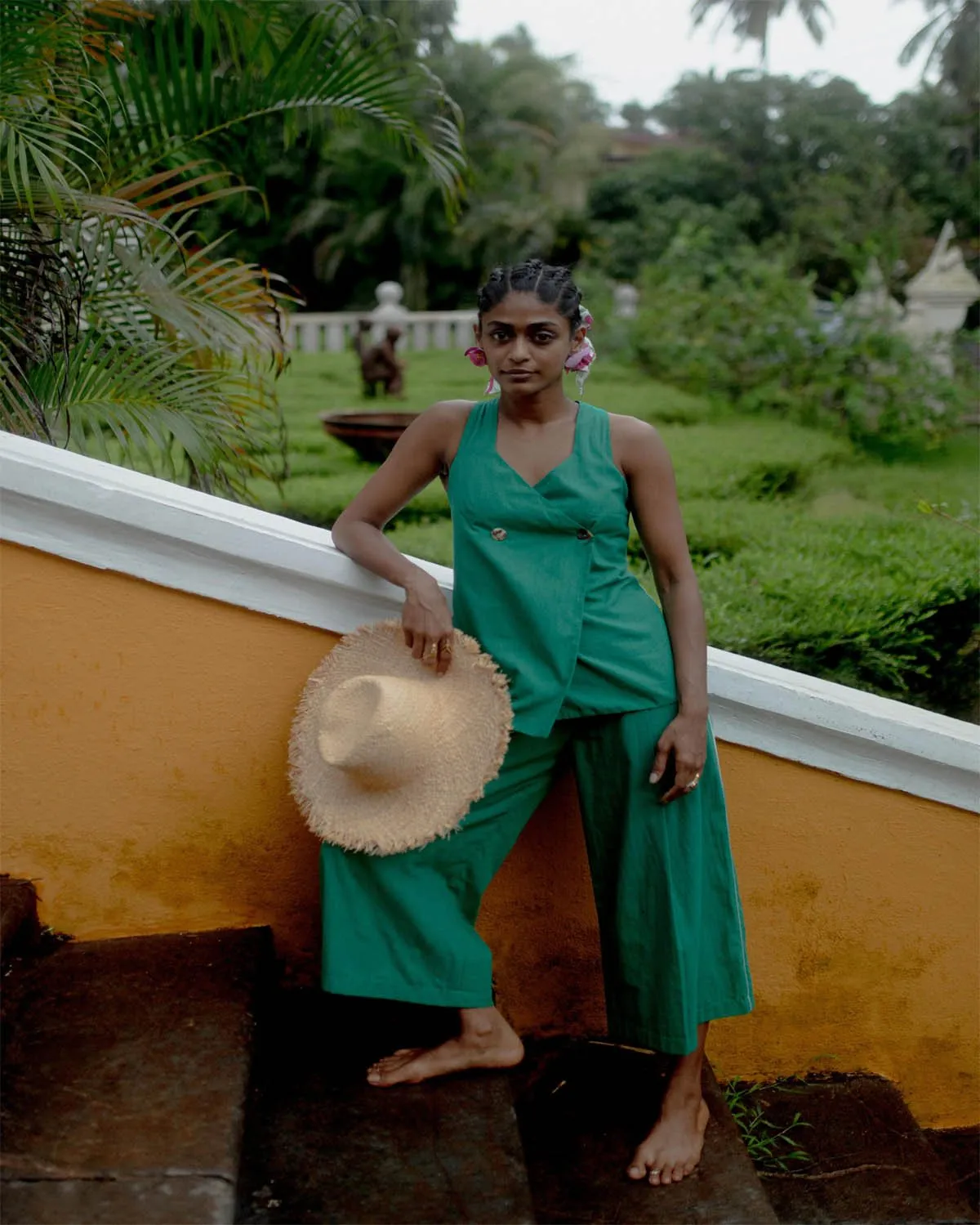 The Jodi Life  Primula Mangalgiri Cotton Co-Ord Set