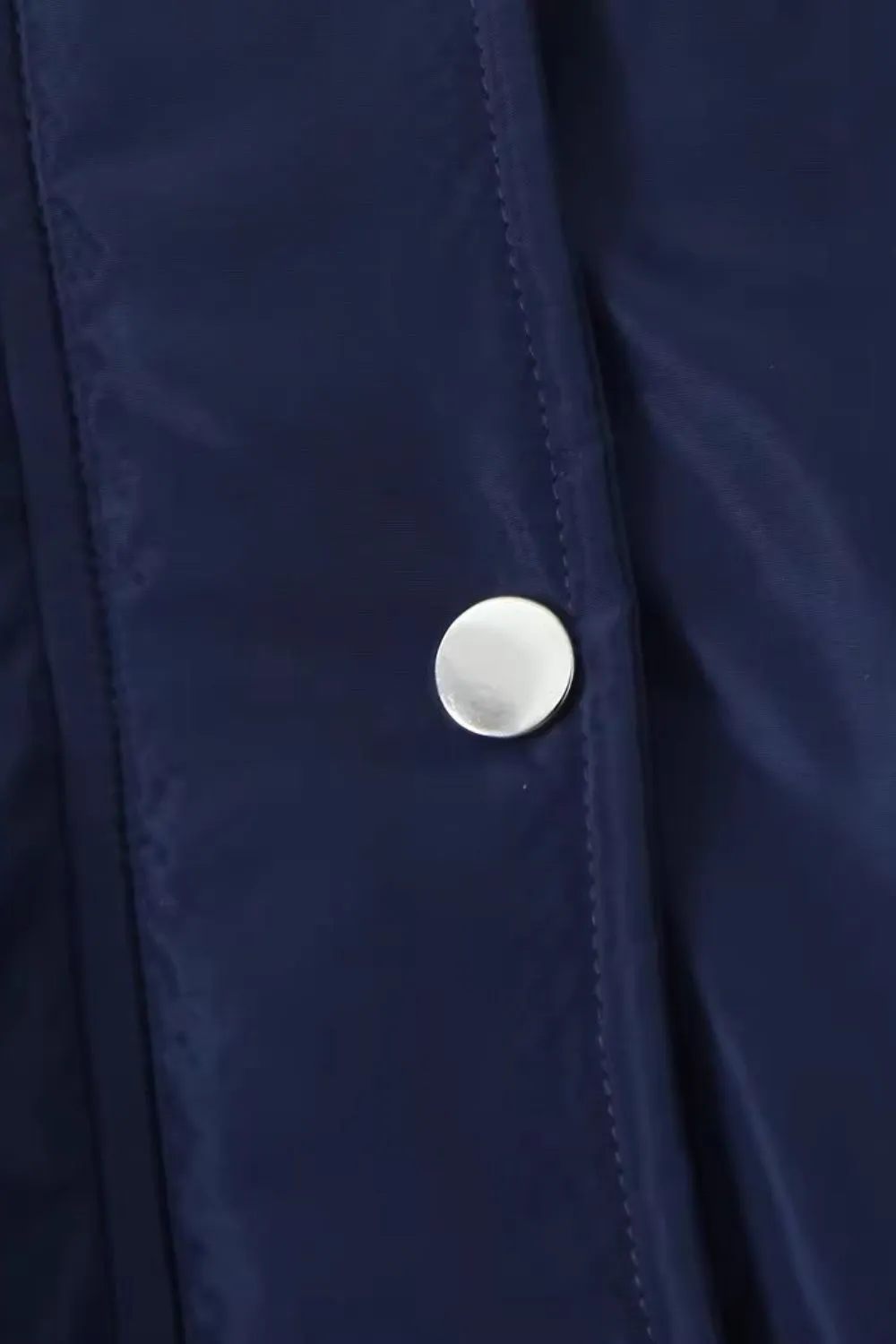 ‘Violet’ Loose Patchwork Baseball Puffer Jacket